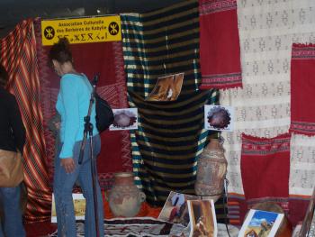 Semaine culturelle berbère 2007, expositions, vue générale