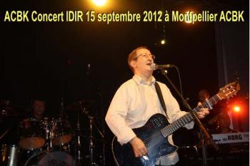 Concert Idir à Montpellier