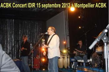 Concert Idir à Montpellier