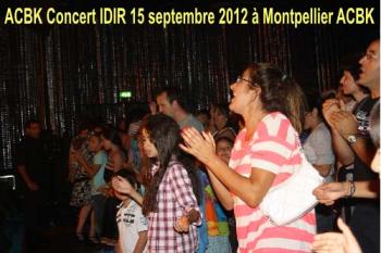 Concert Idir à Montpellier