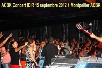 Concert Idir à Montpellier