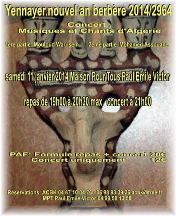 Affiche Yennayer 2014 / 2964