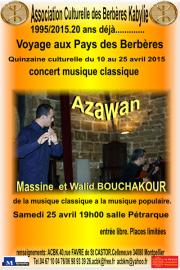 Concert Massine et Walid BOUCHAKOUR
